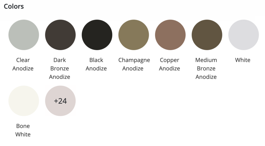 Color Options