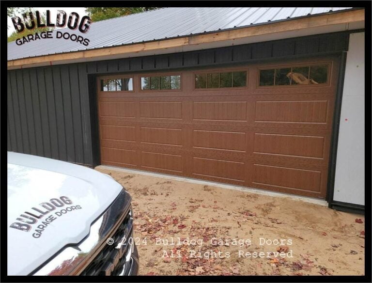 Boyne City Michigan Window Inserts Garage Door