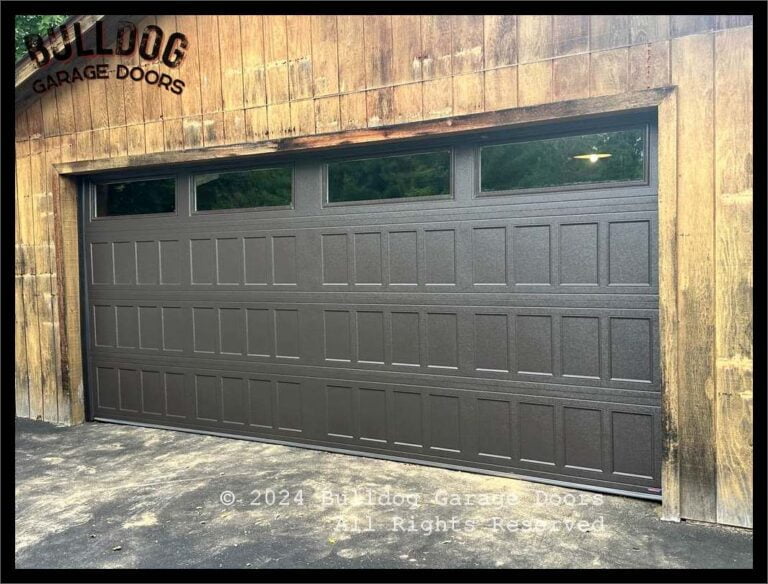 East Jordan Michigan Window Inserts Garage Door